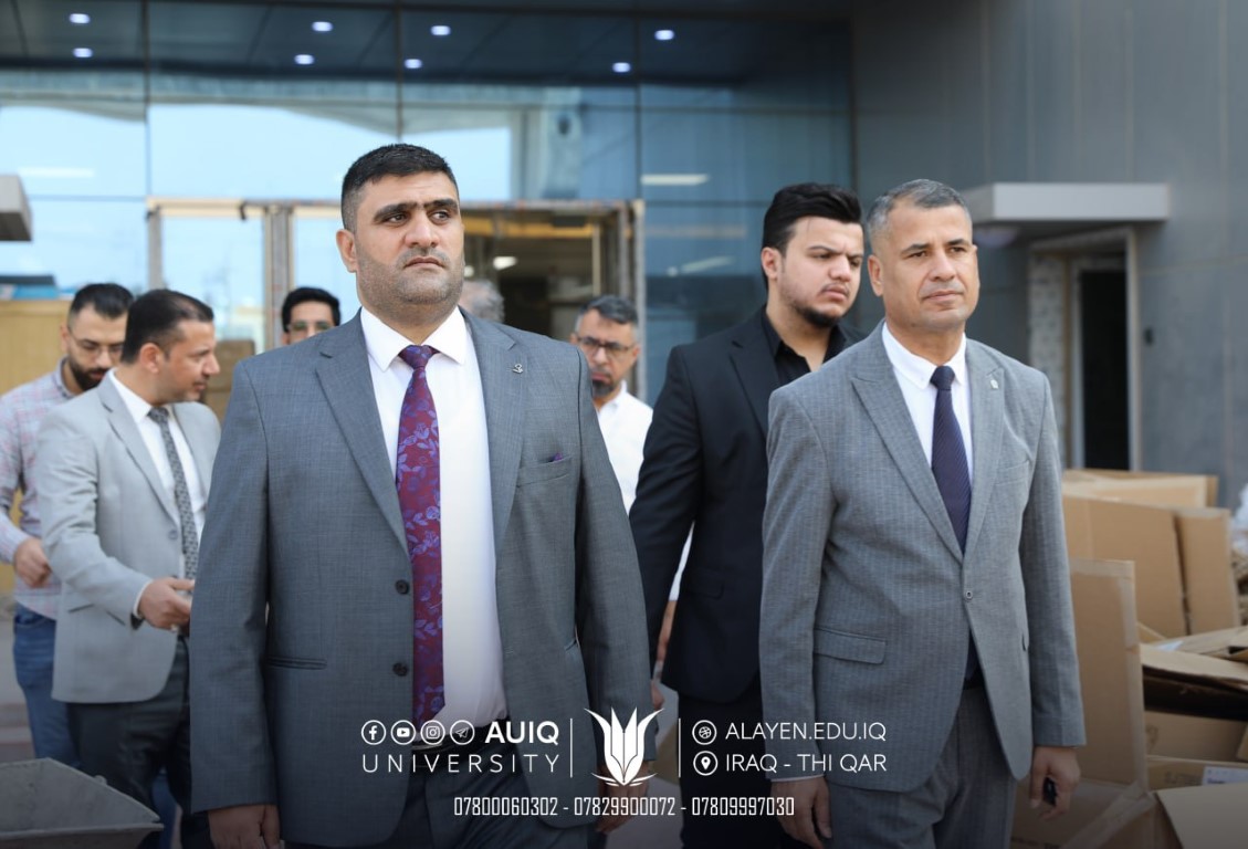 Al-Ayen Iraqi University receives a delegation from the Secretariat of ...