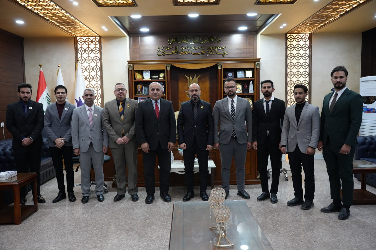 Al-Ayen Iraqi University, received the Secretary-General of the Arab ...
