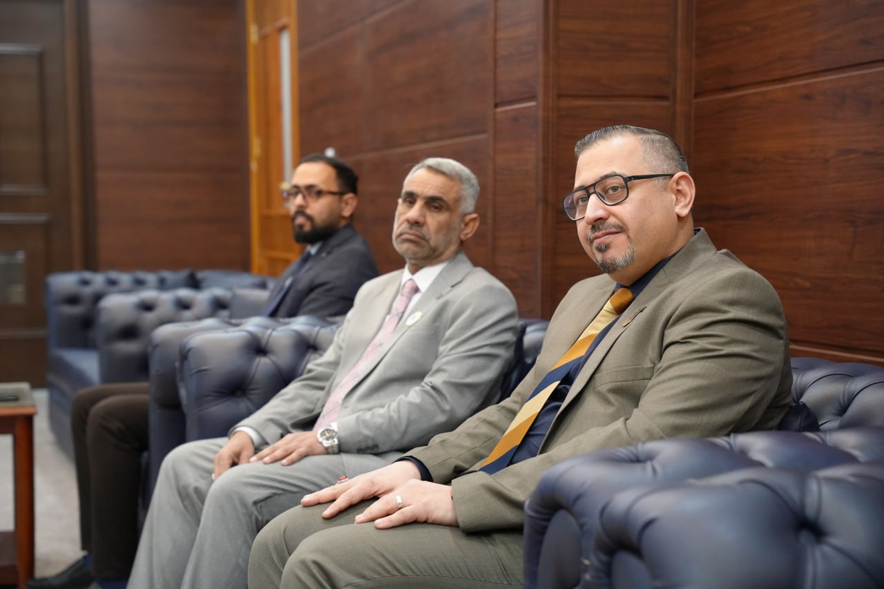 Al-Ayen Iraqi University, received the Secretary-General of the Arab ...